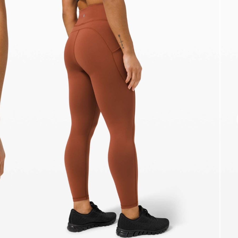 Lululemon Invigorate High-Rise Tight 28"
Dark Terracotta